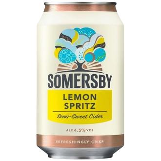Somersby Lemon Spritz maustettu omenasiideri 4,5 % tölkki 0,33 L