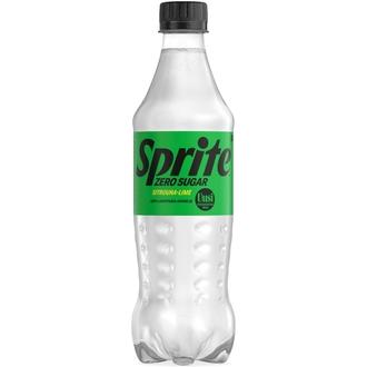 Sprite Zero Sugar Sitruuna-Lime virvoitusjuoma muovipullo 0,5 L