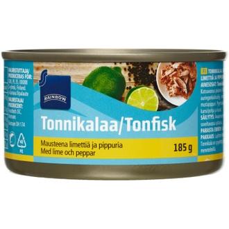 Rainbow 185/110g tonnikalaa limetillä ja pippurilla