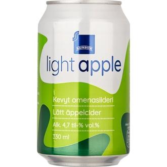 Rainbow Omenasiideri Light 4,7% 0,33 L Tlk