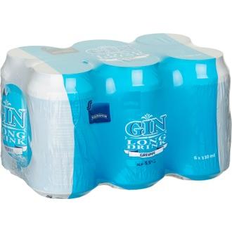 6xRainbow Greippi Gin lonkero 5,5% 0,33 l tlk