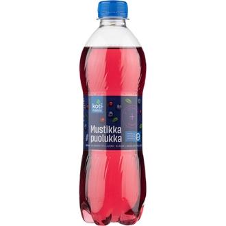 Kotimaista 0,5L Mustikka-Puolukka C + Zn Hiilihapotettu Juoma