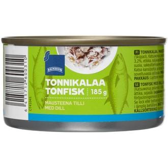 Rainbow 185/138g tonnikalaa tillillä