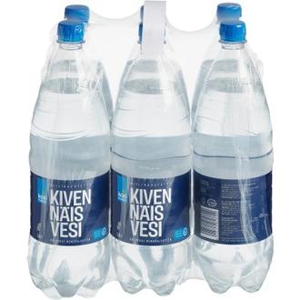 6xKotimaista kevyesti hiilihapotettu kivennäisvesi 1,5 l kmp