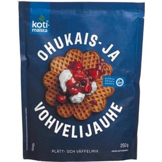 Kotimaista 250g ohukais- ja vohvelijauhe