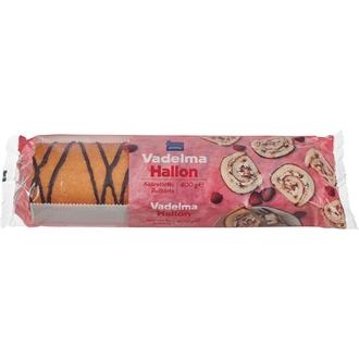 Rainbow 400g vadelmakääretorttu