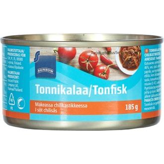 Rainbow 185/80g tonnikalaa makeassa chilikastikkeessa
