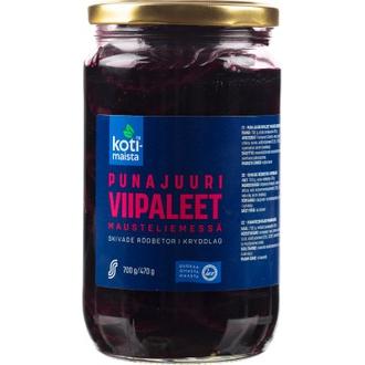 Kotimaista punajuuriviipaleet mausteliemessä 700/470 g