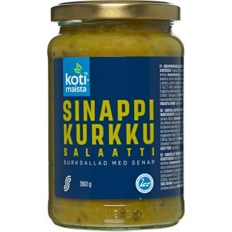 Kotimaista sinappikurkkusalaatti 360 g