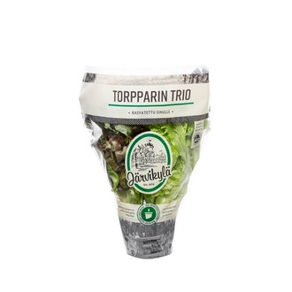 Järvikylä min. 120g Torpparin trio salaatti, ruukku