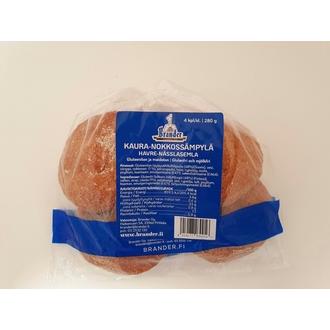 Brander kaura-nokkossämpylä gton 4 kpl/280 g pa