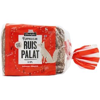 Porokylän Korpikulkijan Ruispalat 6 kpl / 330 g täysjyväruispalaleipä