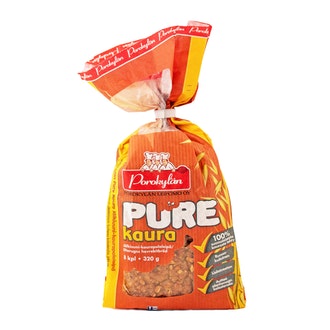 Porokylän Pure Kaura 8kpl/320g jälkiuuni
