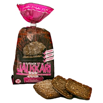 Porokylän Teff Jälkkäri 6 kpl / 255 g jälkiuuni Teffpalaleipä gluteeniton.