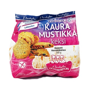 Porokylän kauramustikkakeksi 160g gluteeniton