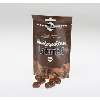 Lakumesta Maitosuklaa lakritsi 140g