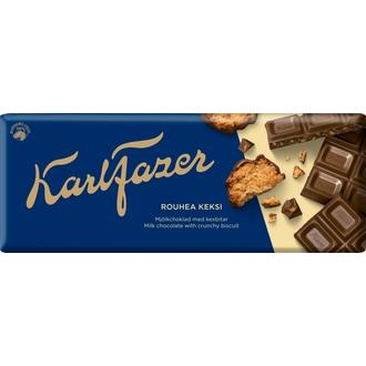Karl Fazer Rouhea Keksi suklaalevy 180g