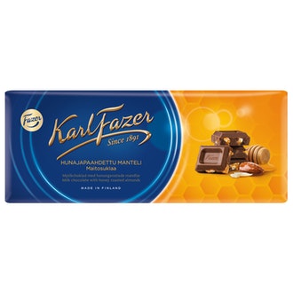 Karl Fazer hunaja manteli suklaalevy 200g