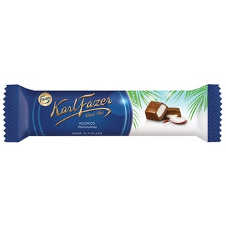 Karl Fazer 38g kookos suklaapatukka