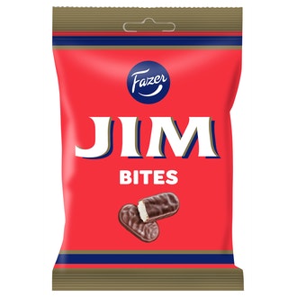 Fazer Jim Bites tumma suklaapala 94g