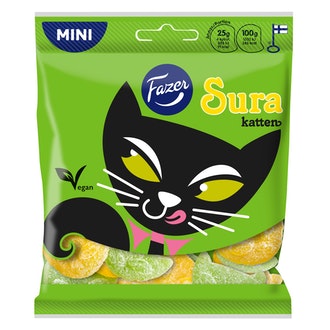 Fazer Sura Katten 70g karkkipussi