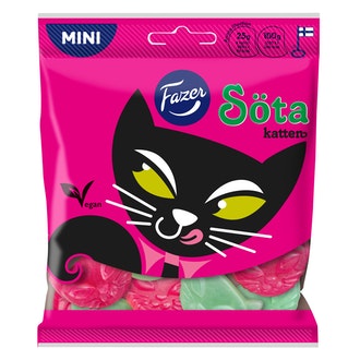 Fazer Söta Katten 70g karkkipussi