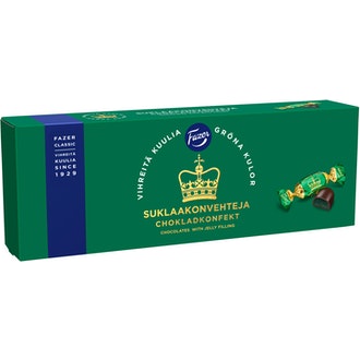 Vihreitä kuulia 320g suklaakonvehti
