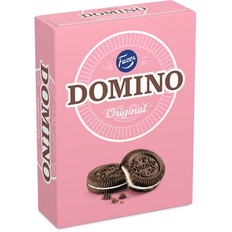 Domino Original 525G 39Kpl Kaakaokeksejä, Joissa Vaniljanmakuista Täytettä (28%), Täytekeksi