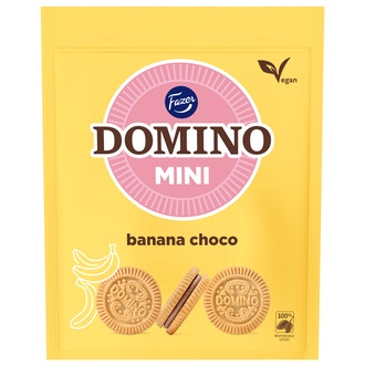 Domino Mini täytekeksi 99g banana choco