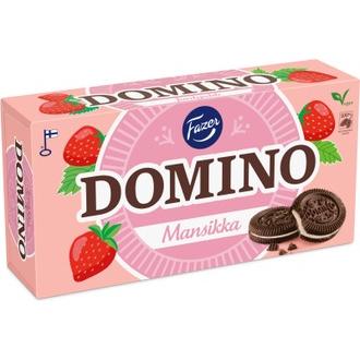 Fazer  Domino Mansikka keksi 350g