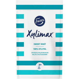 Fazer Xylimax Sweet Mint mintunmakuinen täysksylitolipurukumi 80g