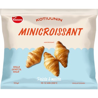 Vaasan Kotiuunin Minicroissant 12x30g