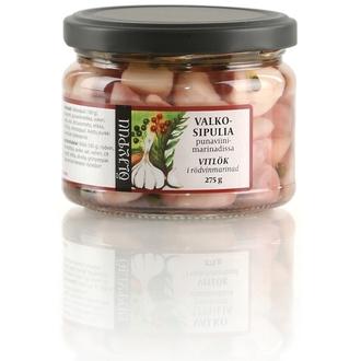 Öljypuu Valkosipulia punaviinimarinadissa 275/160g