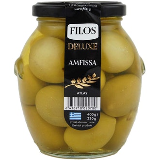 Filos deluxe 400/220g vihreä oliivi Amfissa atlas kivellinen