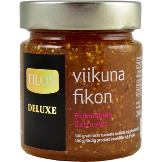 Filos Deluxe 240g viikuna erikoishillo