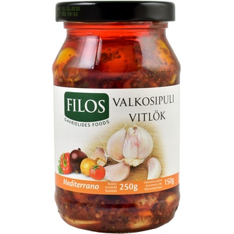 Filos valkosipulinkynsi mediterrano-marinadissa 250/150g