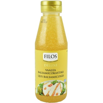 Filos Deluxe vaalea balsamicokastike 250ml