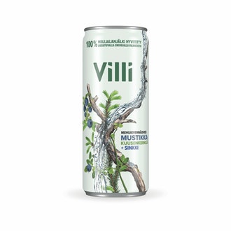 Villi mehukivennäisvesi mustikka-kuusenkerkkä sinkki 0,33l