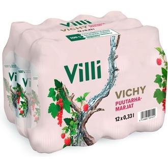 12 x Villi Vichy Puutarhamarjat 0,33 l