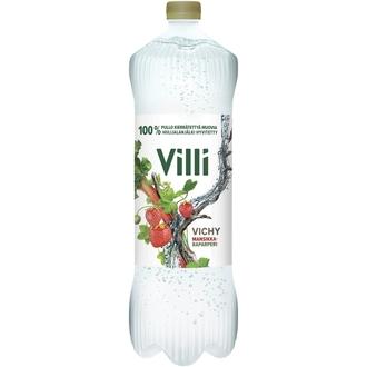 Villi Vichy mansikka-raparperi 1,5l