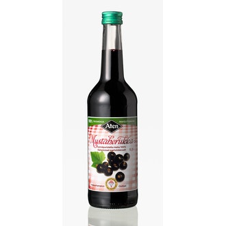 Aten kylmäpuristettu mustaherukkatäysmehu 0,5l sokeroimaton
