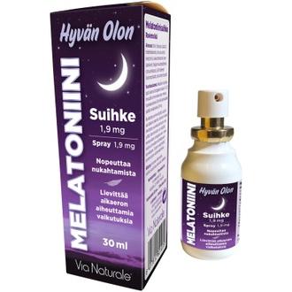 Hyvän Olon Melatoniinisuihke1,9 Mg