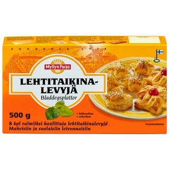 Myllyn Paras Lehtitaikinalevyjä 500G Pakaste