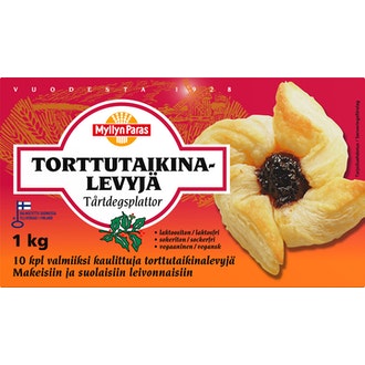 Myllyn Paras Torttutaikina 1 kg pakastetaikina margariini