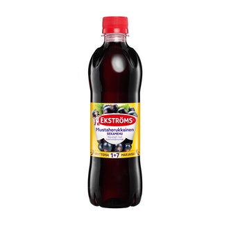 Ekströms mustaherukkainen sekamehutiiviste 0,5l