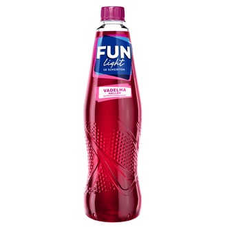 FUN Light vadelmanmakuinen juomatiiviste 0,5l