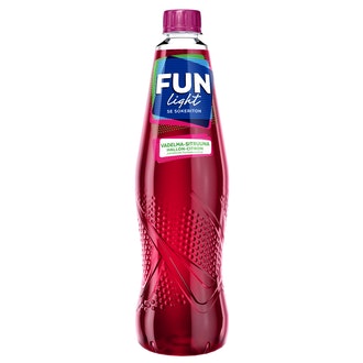 FUN Light juomatiiviste 0,5l vadelma-sitruuna