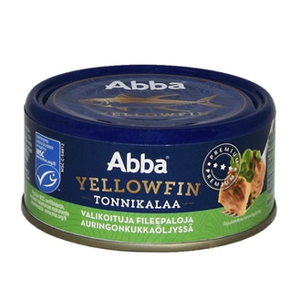 Abba MSC yellowfin tonnikalaa öljyssä 150/105g
