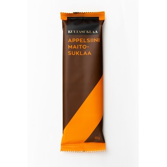 Kultasuklaa Appelsiini-maitosuklaalevy 80g