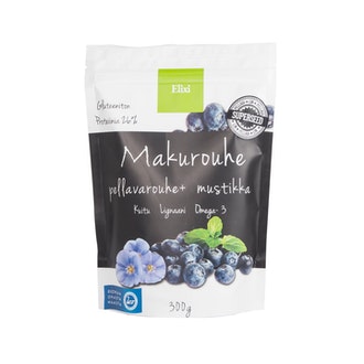 Elixi Makurouhe Mustikka 300g Pellavansiemenrouhe